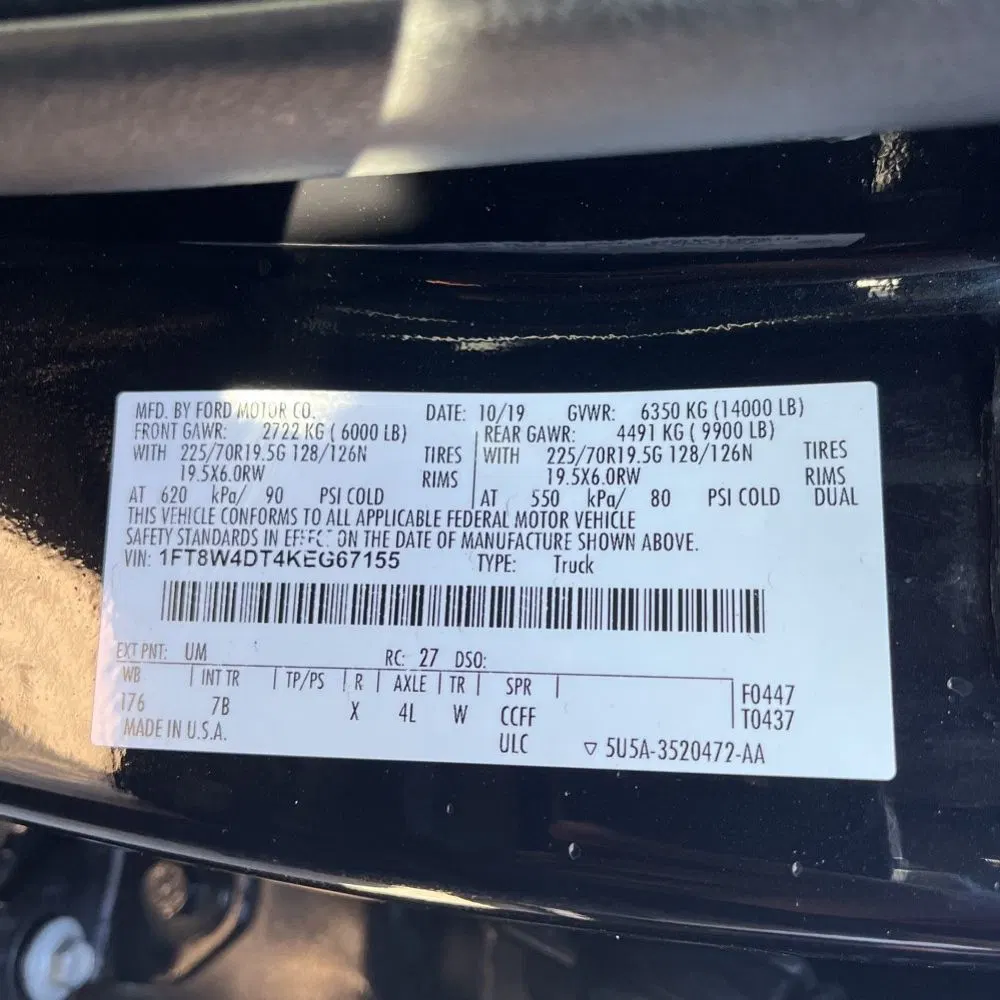 2019 Ford F-450 Super Duty Platinum