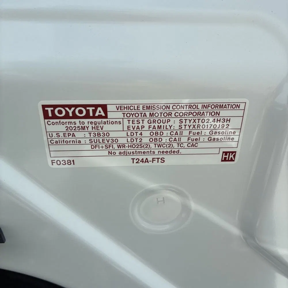 2025 Toyota Tacoma Trailhunter HV