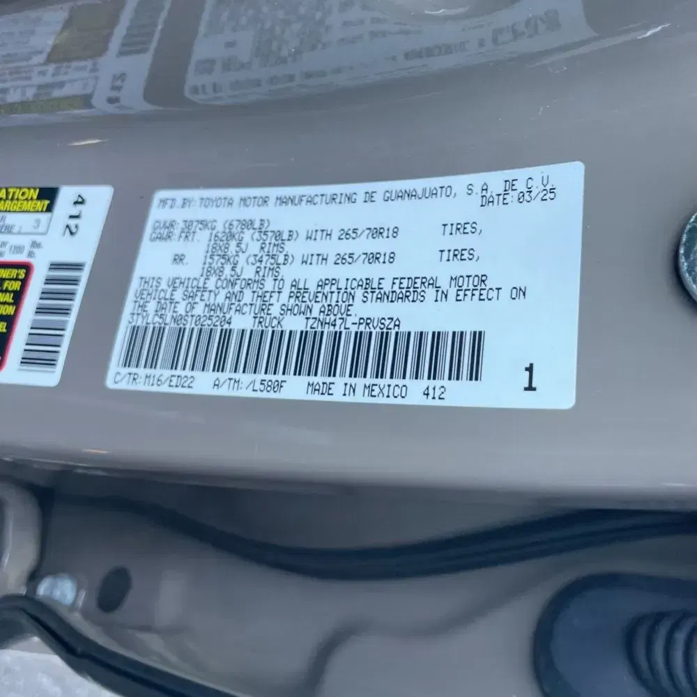 2025 Toyota Tacoma TRD Pro HV