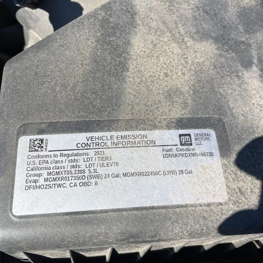 2021 Chevrolet Tahoe Z71