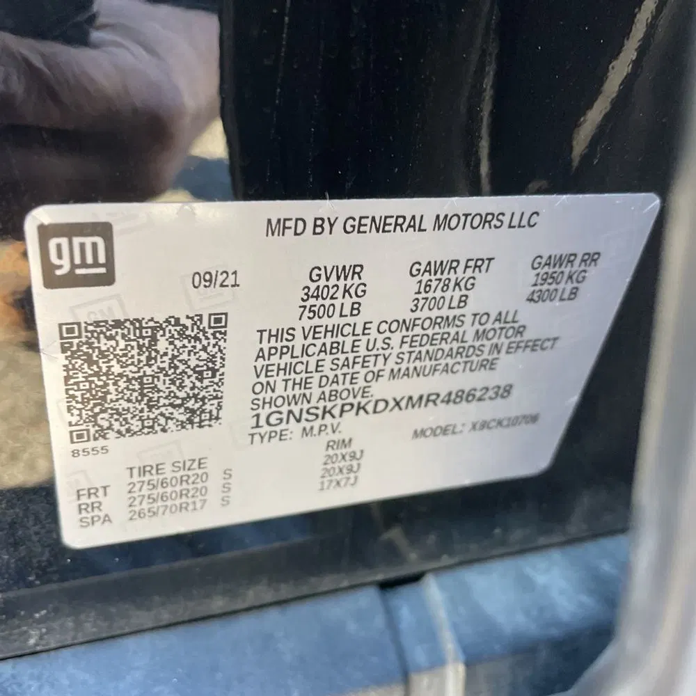2021 Chevrolet Tahoe Z71