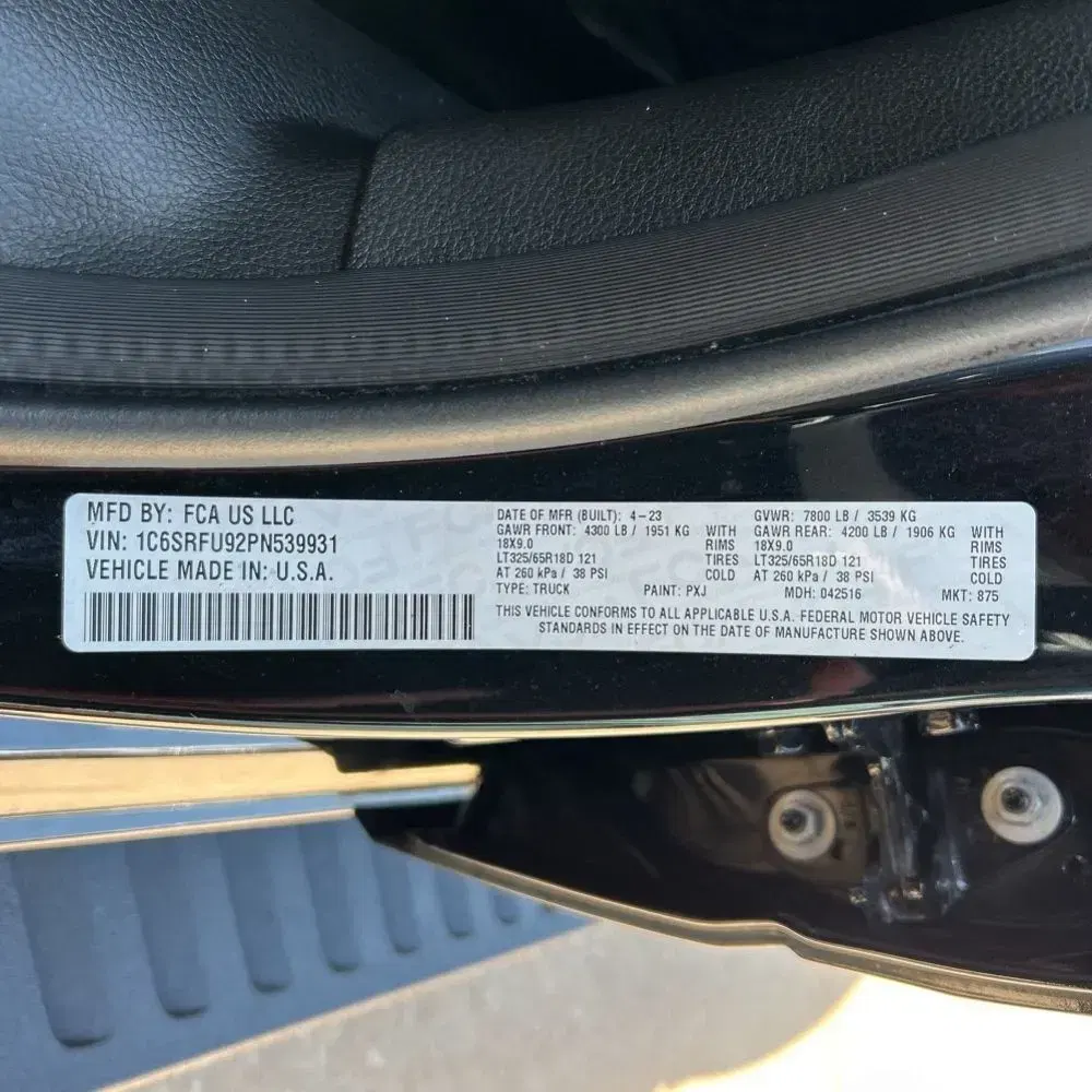 2023 Ram 1500 TRX