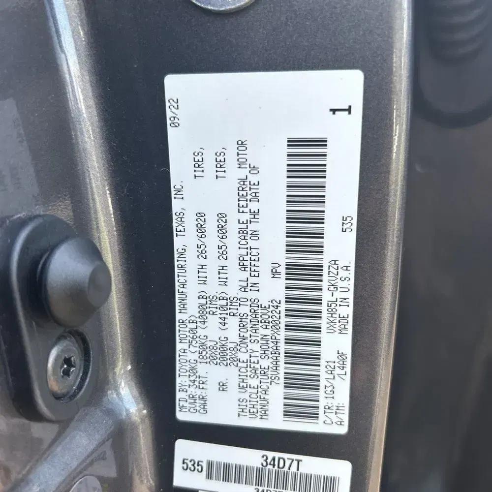 2023 Toyota Sequoia Platinum