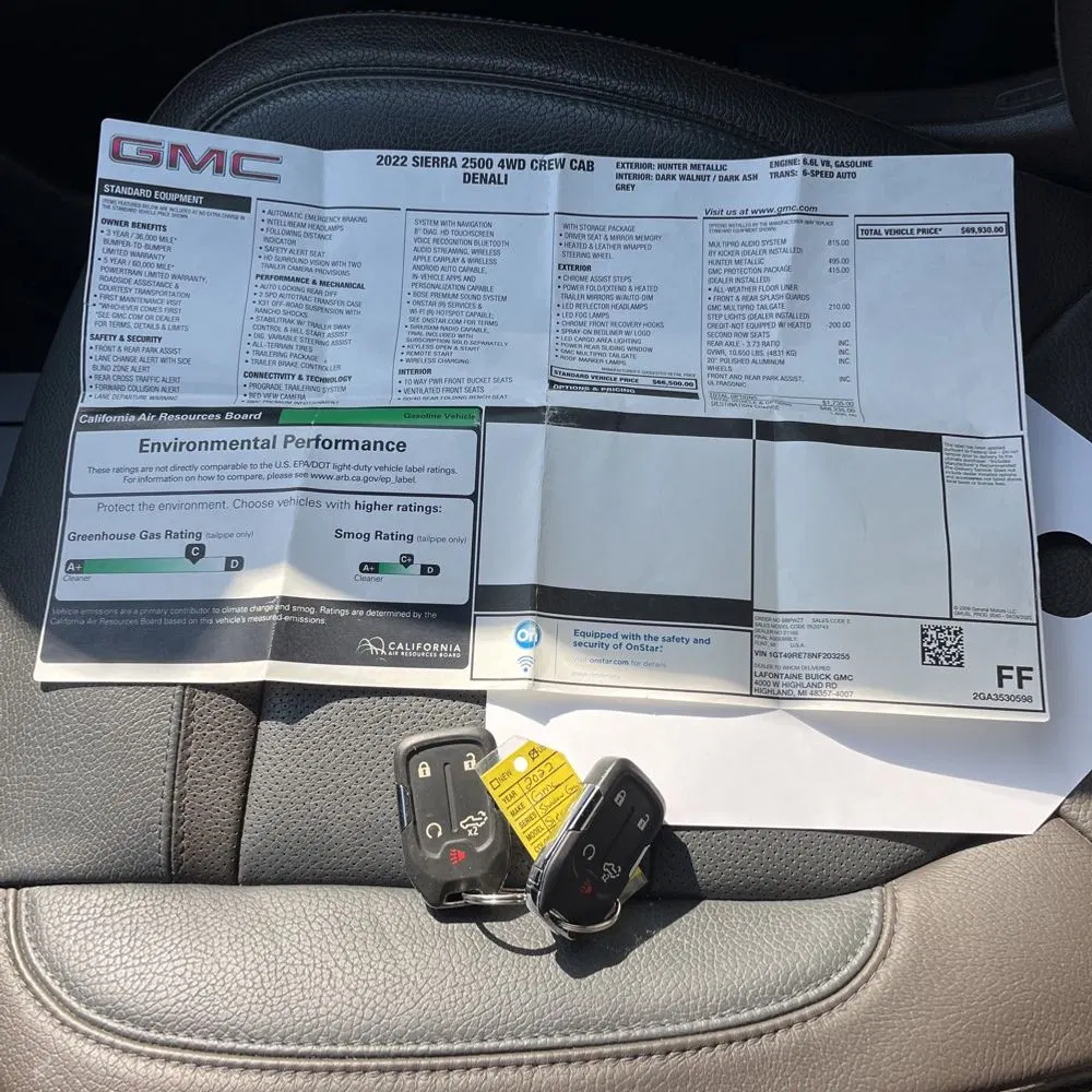 2022 GMC Sierra 2500HD Denali