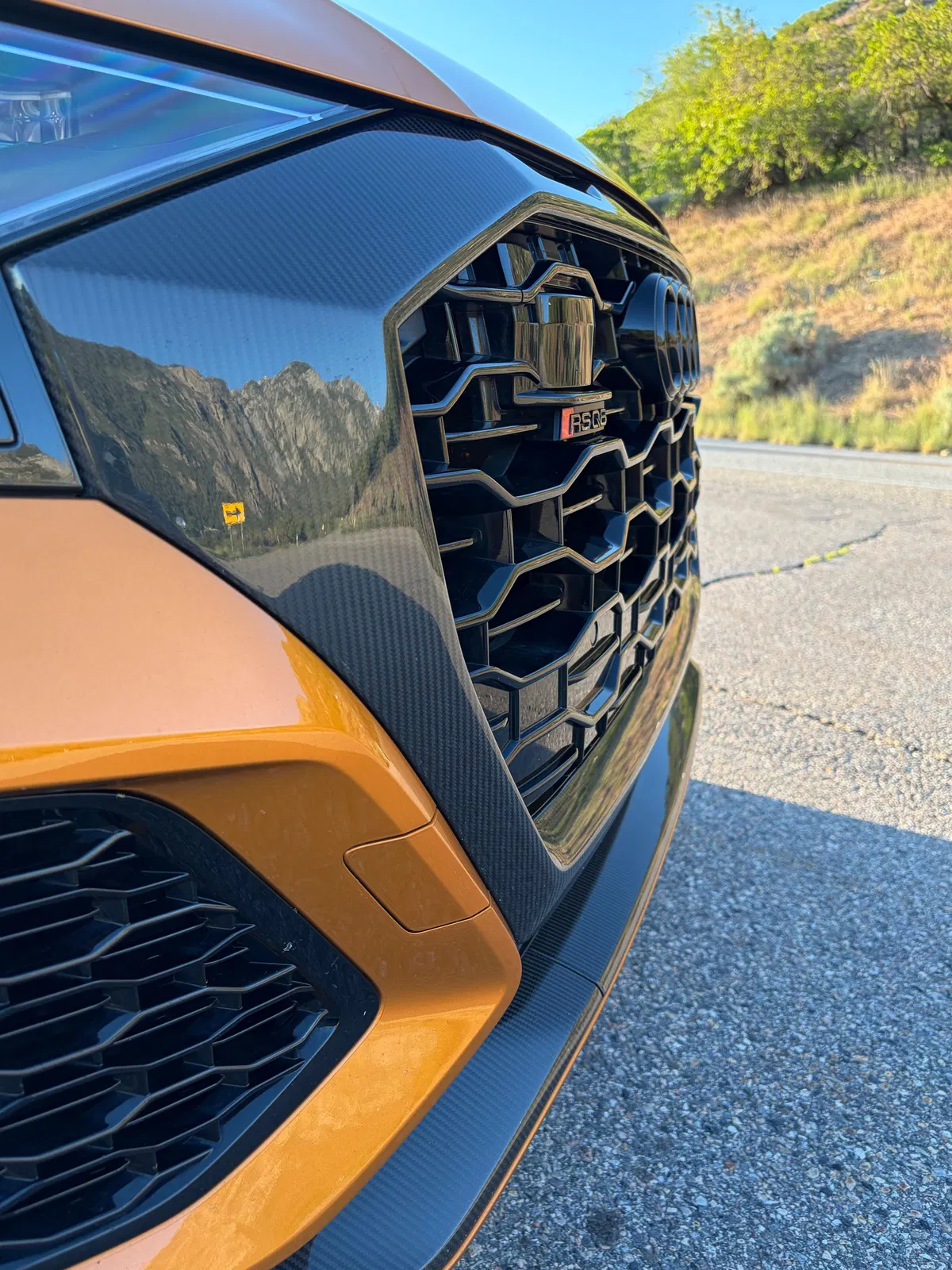 2021 Audi RS Q8 - Dragon Orange Metallic, 591-hp Twin-Turbo V8, Highly Equipped, Unmodified