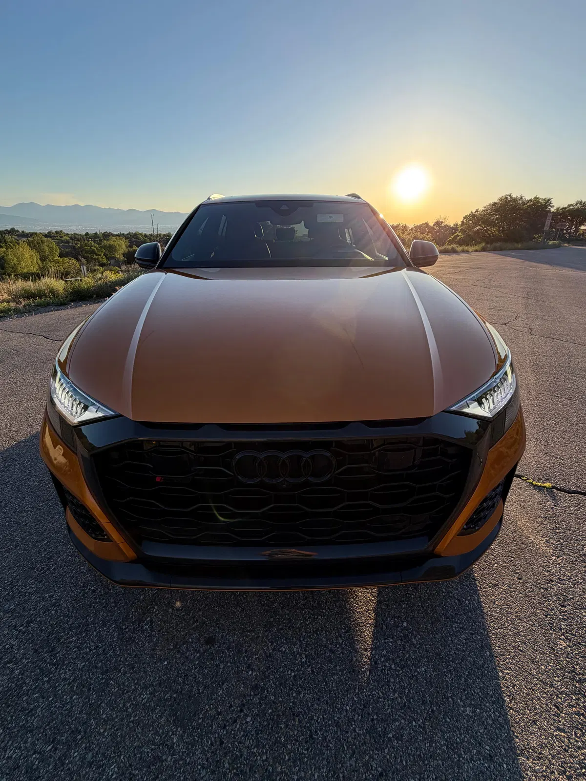 2021 Audi RS Q8 - Dragon Orange Metallic, 591-hp Twin-Turbo V8, Highly Equipped, Unmodified