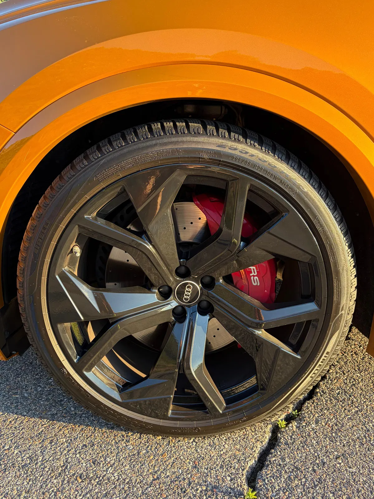 2021 Audi RS Q8 - Dragon Orange Metallic, 591-hp Twin-Turbo V8, Highly Equipped, Unmodified