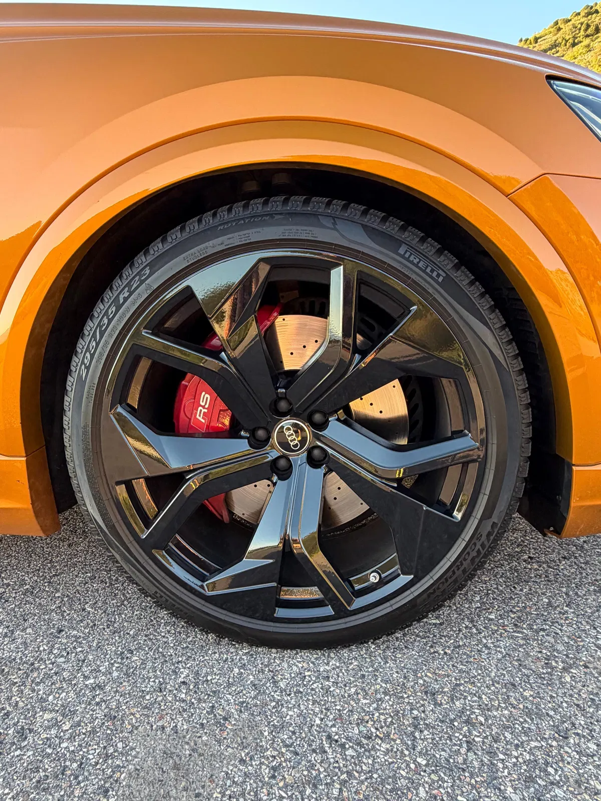 2021 Audi RS Q8 - Dragon Orange Metallic, 591-hp Twin-Turbo V8, Highly Equipped, Unmodified
