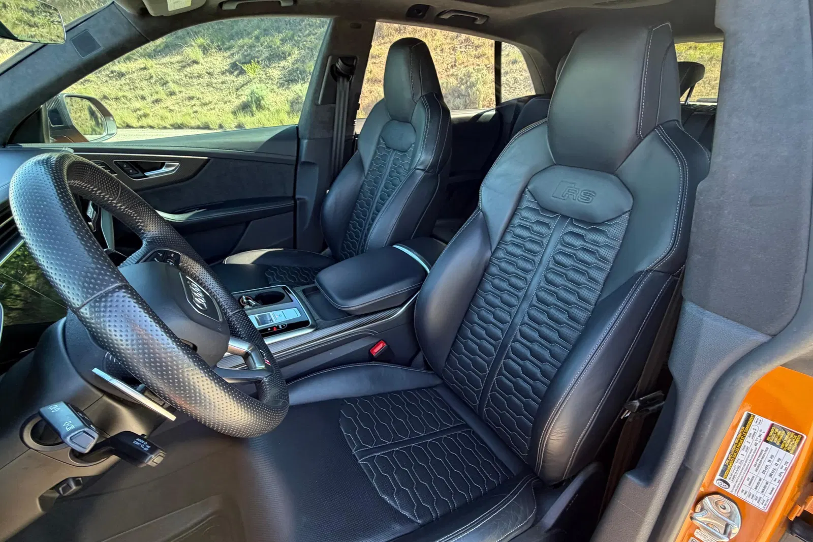 2021 Audi RS Q8 - Dragon Orange Metallic, 591-hp Twin-Turbo V8, Highly Equipped, Unmodified