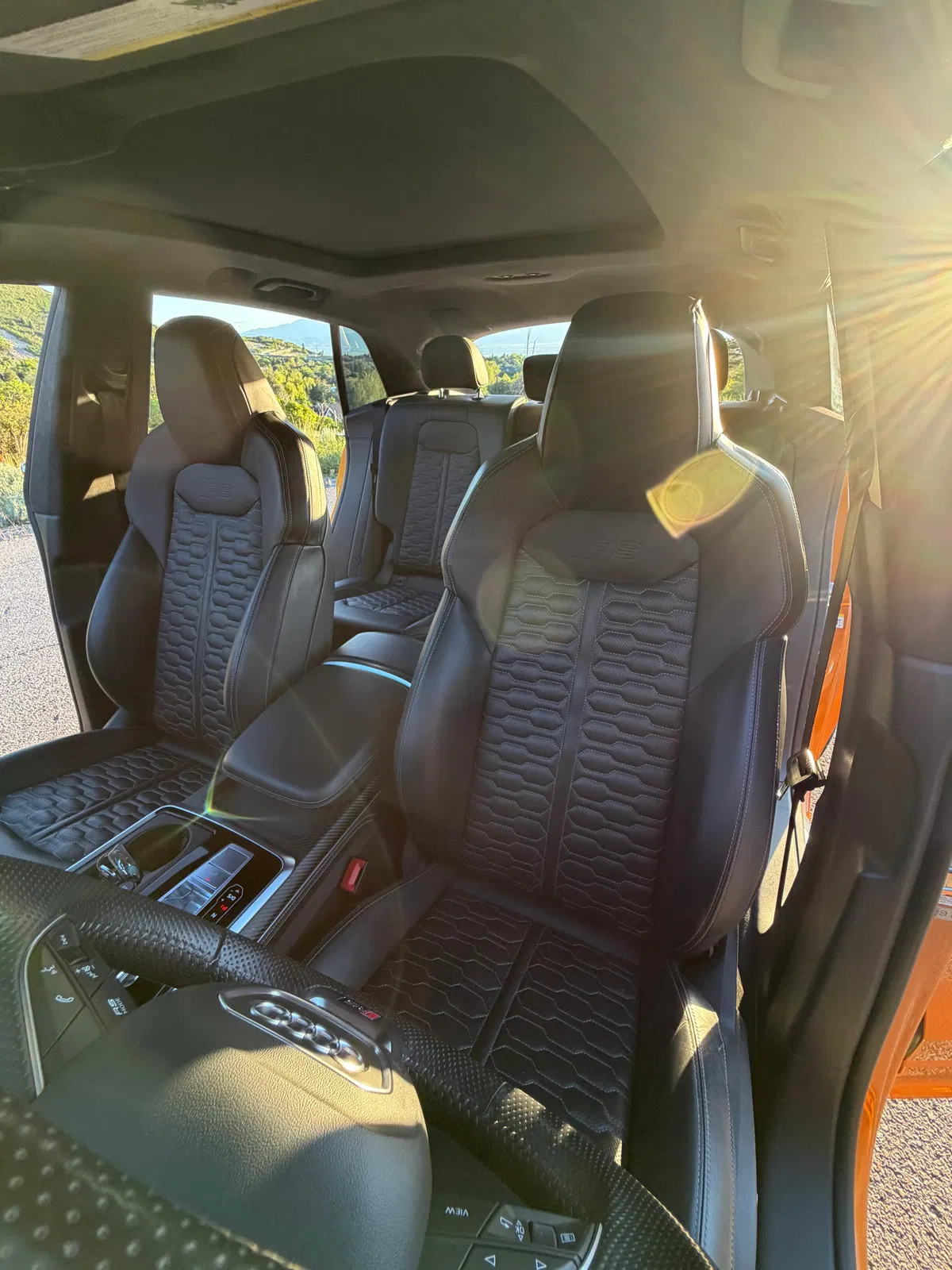 2021 Audi RS Q8 - Dragon Orange Metallic, 591-hp Twin-Turbo V8, Highly Equipped, Unmodified
