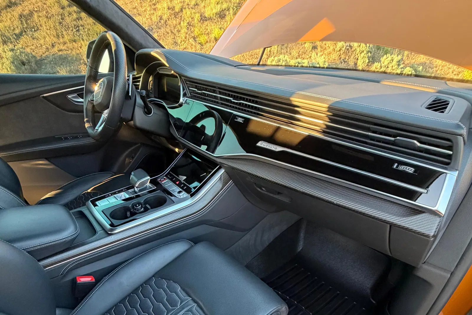 2021 Audi RS Q8 - Dragon Orange Metallic, 591-hp Twin-Turbo V8, Highly Equipped, Unmodified