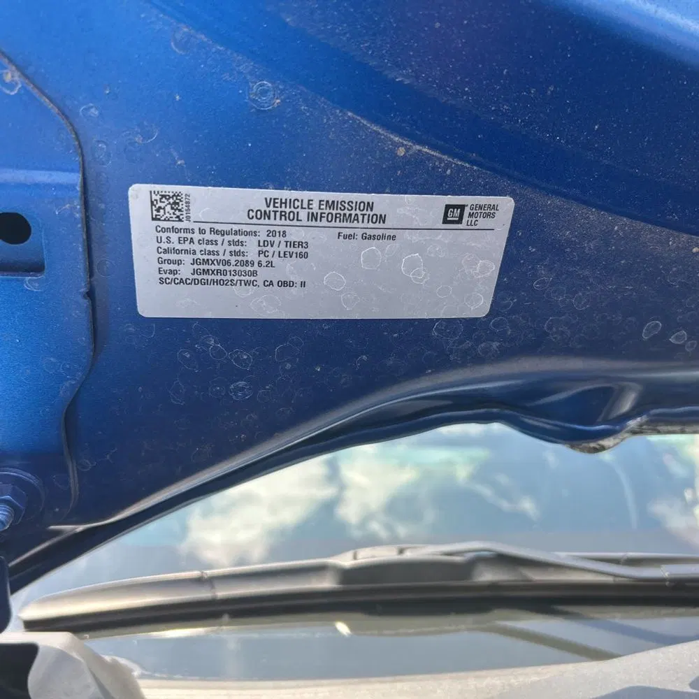 2018 Chevrolet Camaro ZL1