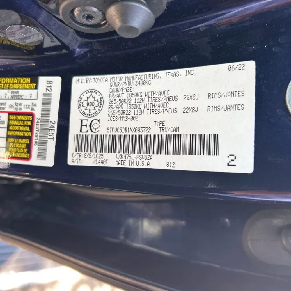 2022 Toyota Tundra Capstone Hybrid
