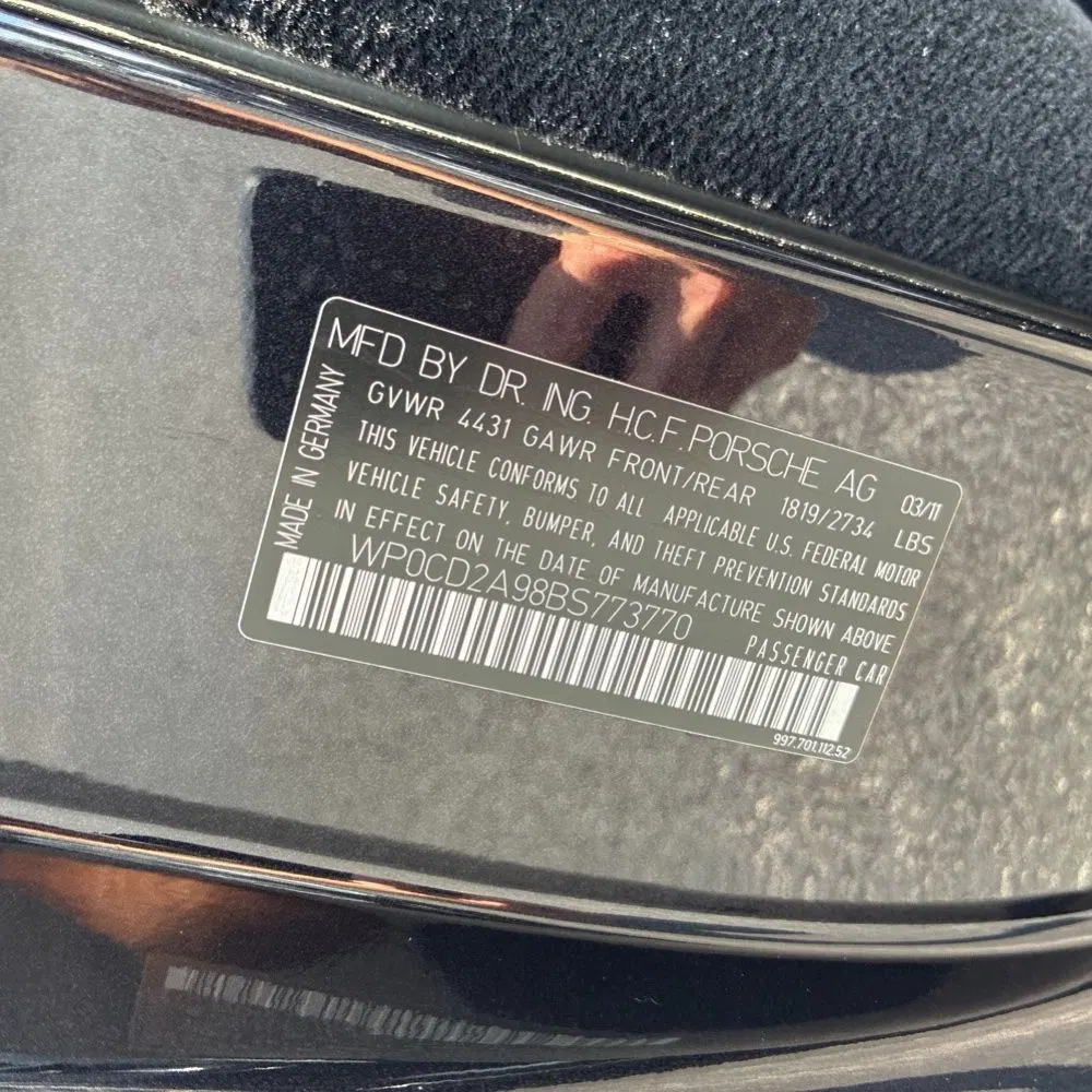 2011 Porsche 911 Carrera 4 Turbo S