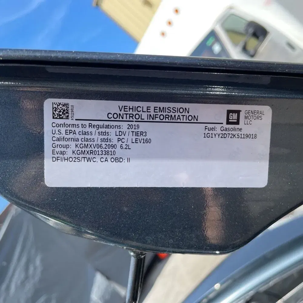 2019 Chevrolet Corvette Grand Sport