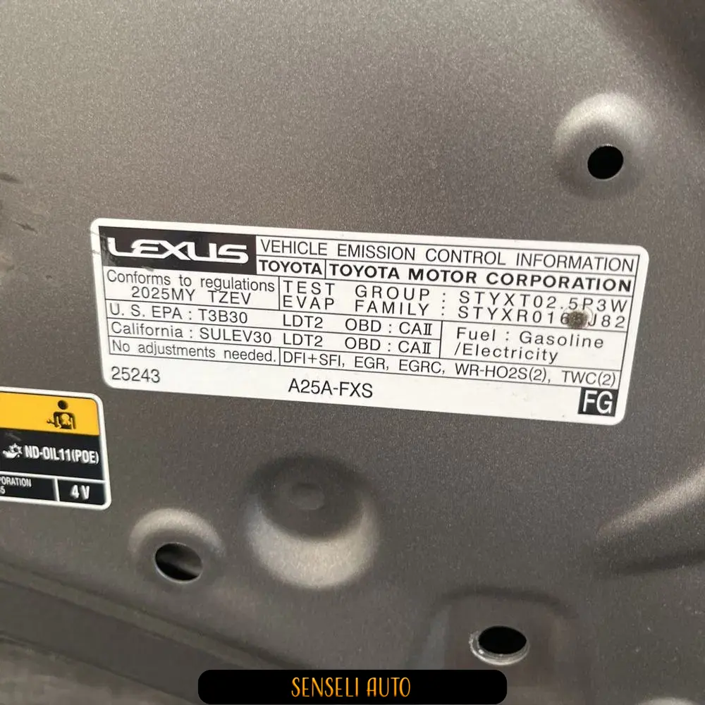 2025 Lexus NX 450h+ Base