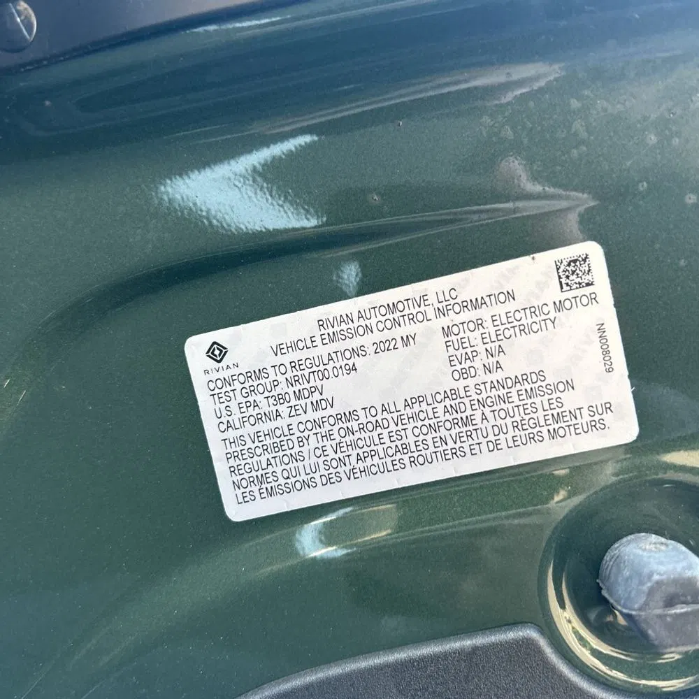 2022 Rivian R1T Adventure