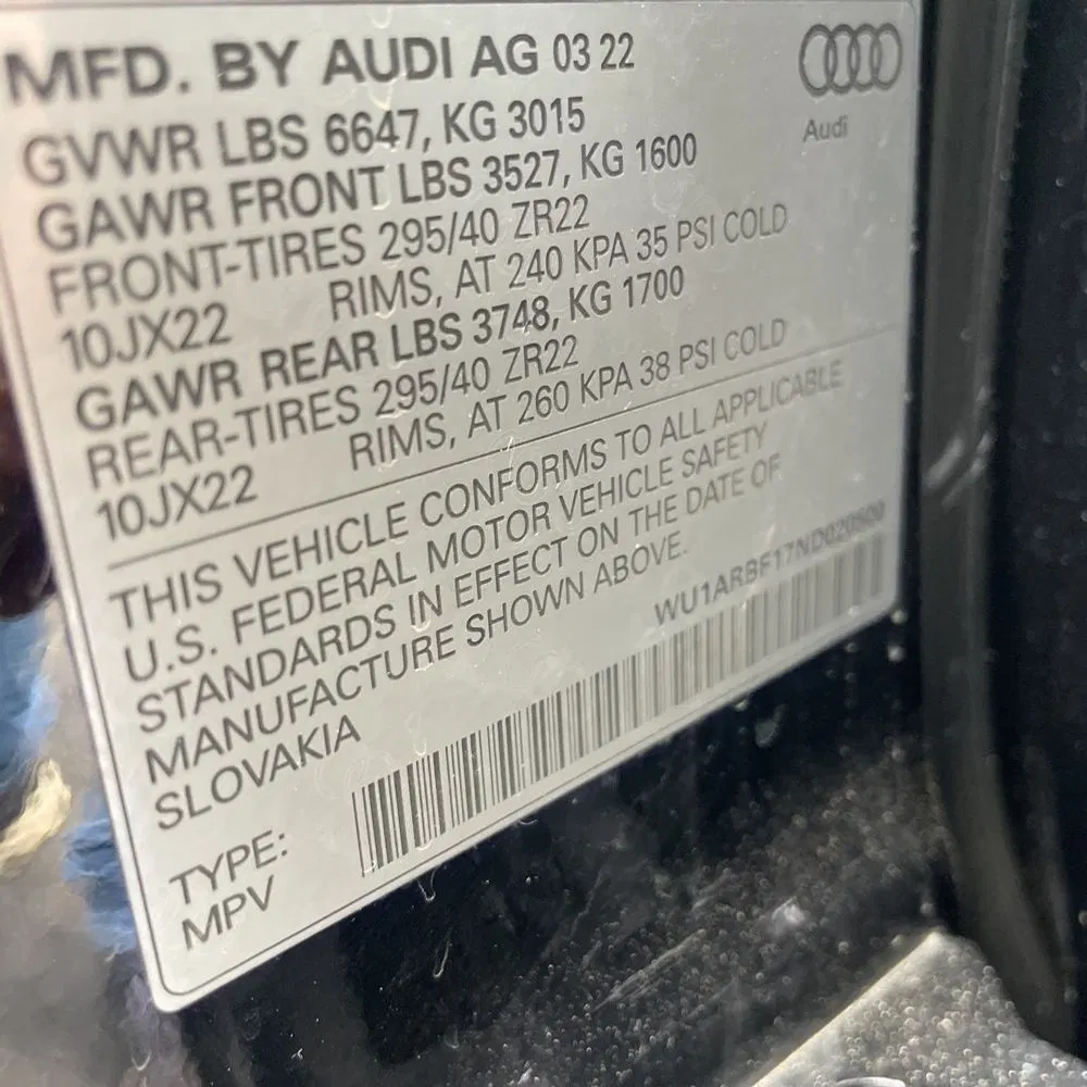 2022 Audi RS Q8
