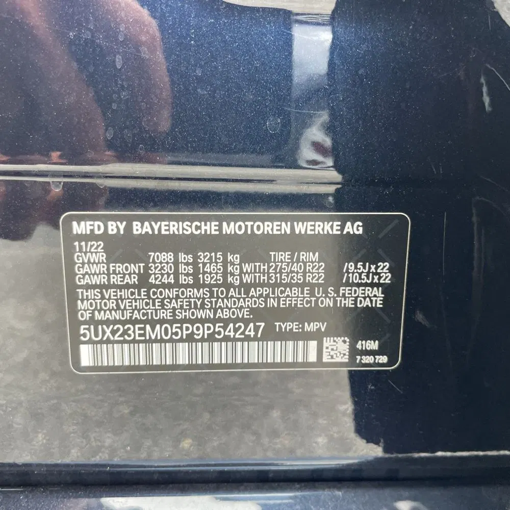 2023 BMW X7 XDrive40i