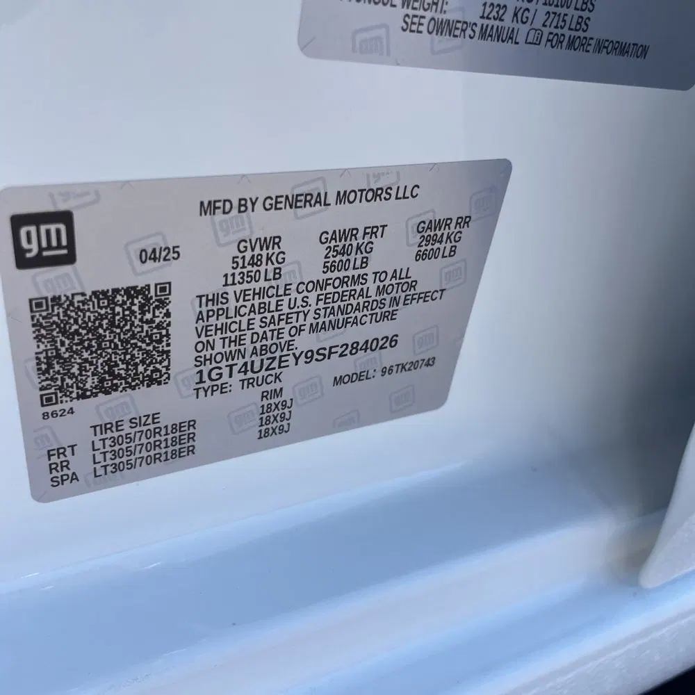 2025 GMC Sierra 2500HD AT4X