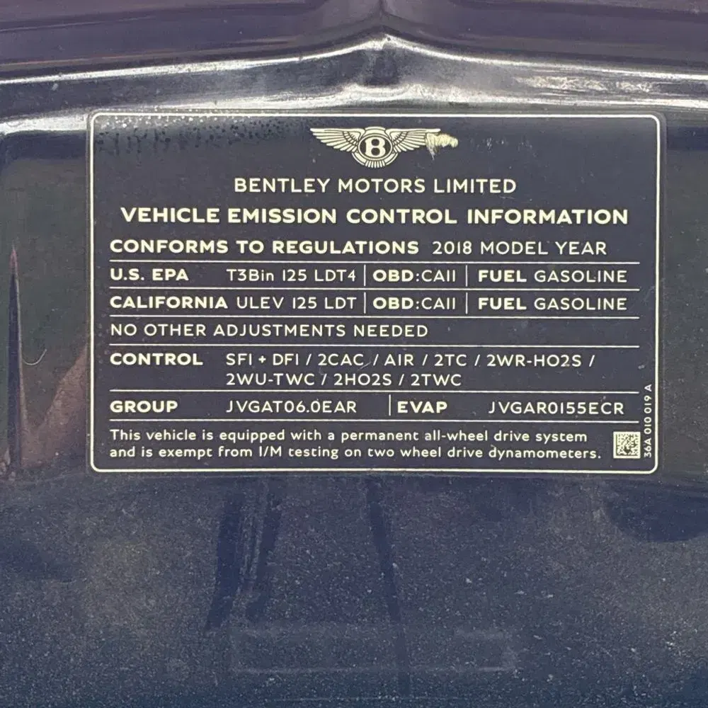 2018 Bentley Bentayga Base