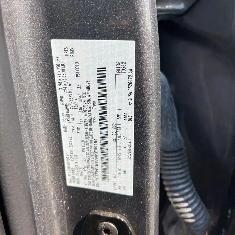 2022 Ford F-150 Lariat