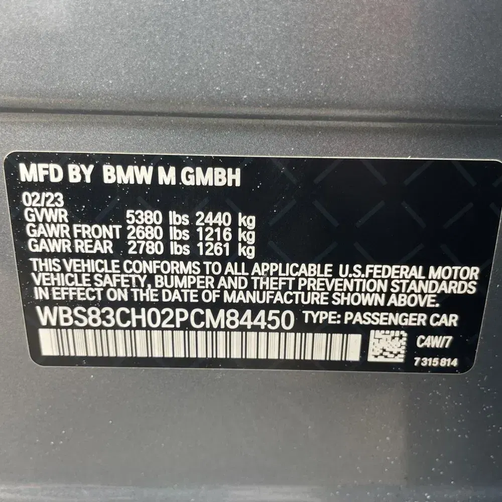 2023 BMW M5