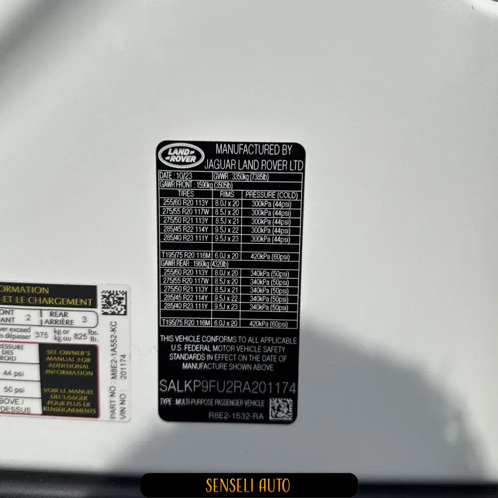 2024 Land Rover Range Rover P400 SE