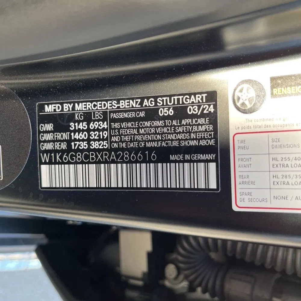 2024 Mercedes-Benz S-Class AMG S 63 E Performance