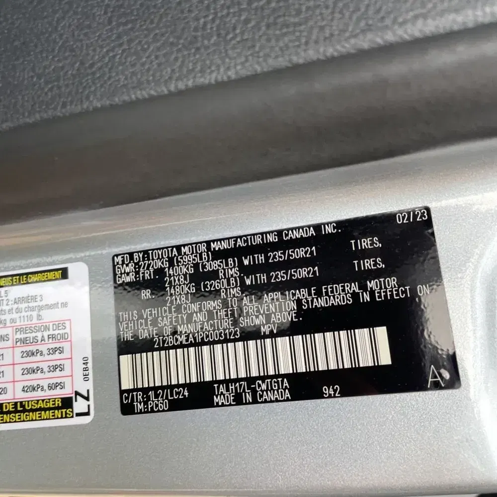 2023 Lexus RX 500h F SPORT Performance