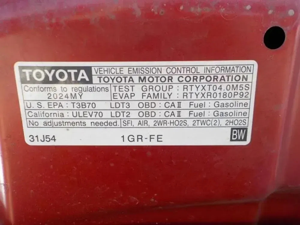 2024 Toyota 4Runner TRD Off Road