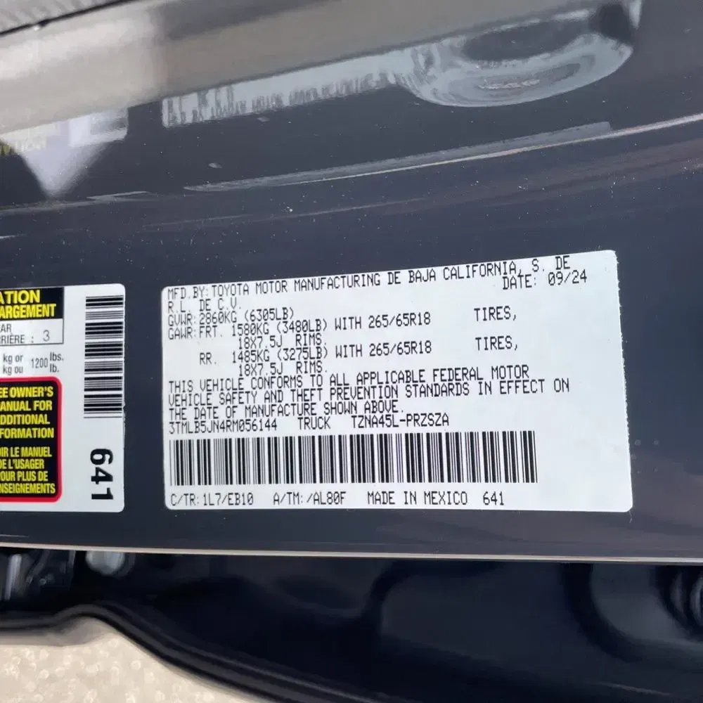 2024 Toyota Tacoma Limited