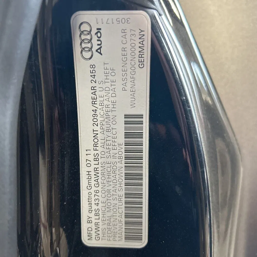 2012 Audi R8 5.2