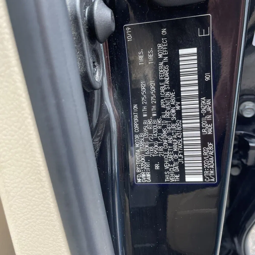 2020 Lexus LX 570 Two-Row