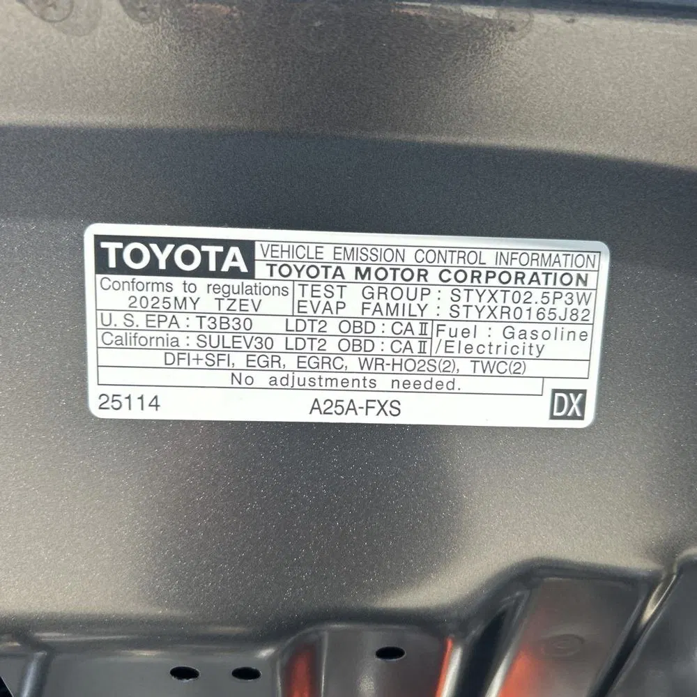 2025 Toyota RAV4 Plug-in Hybrid XSE