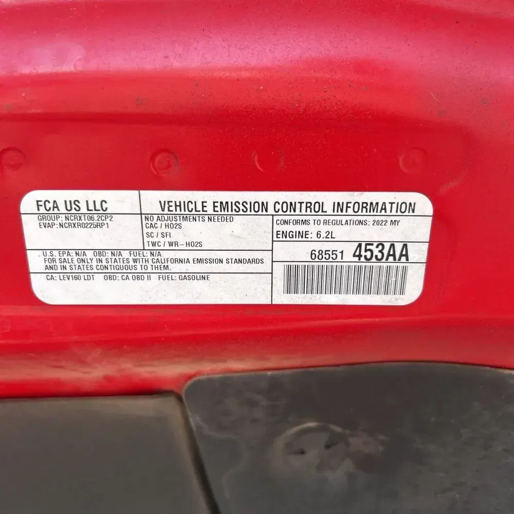 2022 Ram 1500 TRX