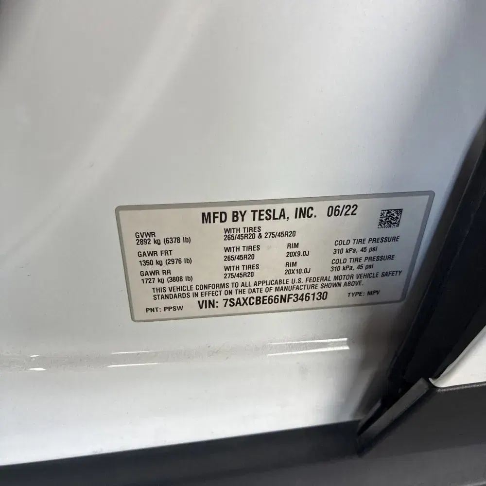 2022 Tesla Model X Plaid 4D SUV AWD