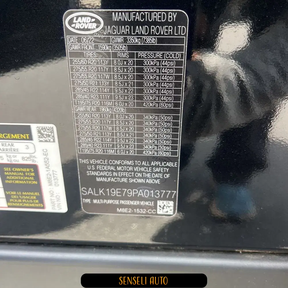 2023 Land Rover Range Rover P530 Autobiography