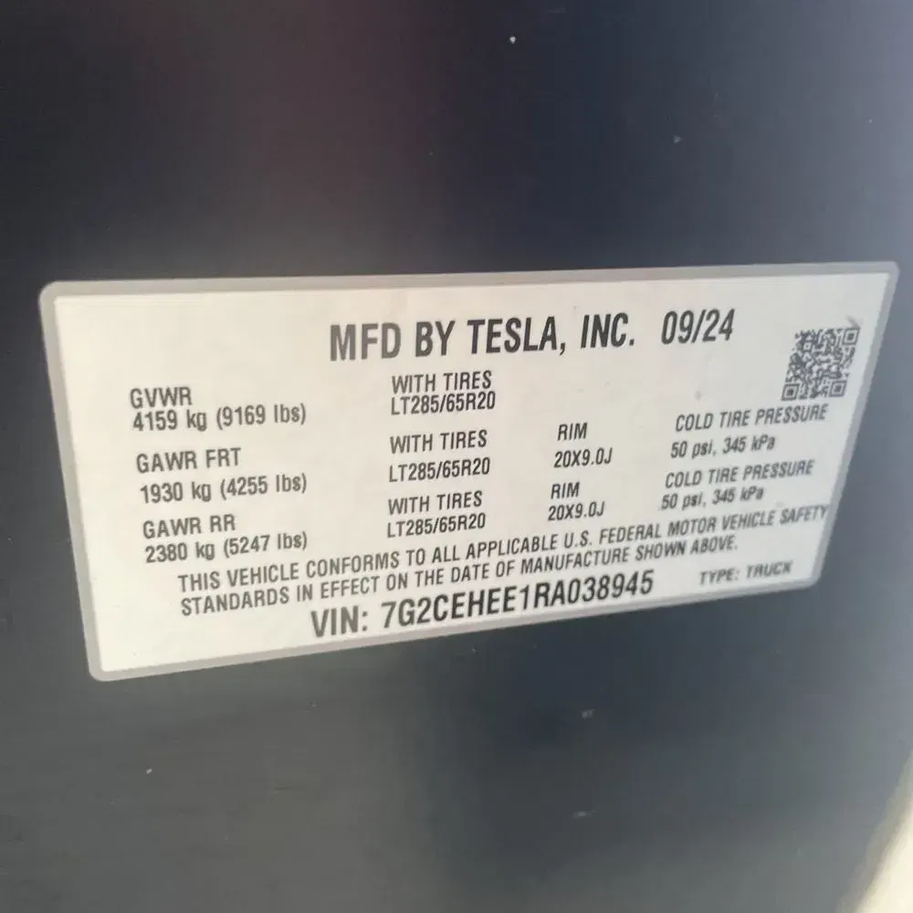 2024 Tesla Cybertruck CyberBeast