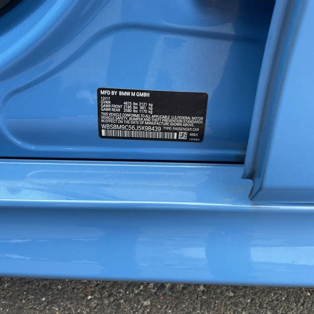 2018 BMW M3 Base