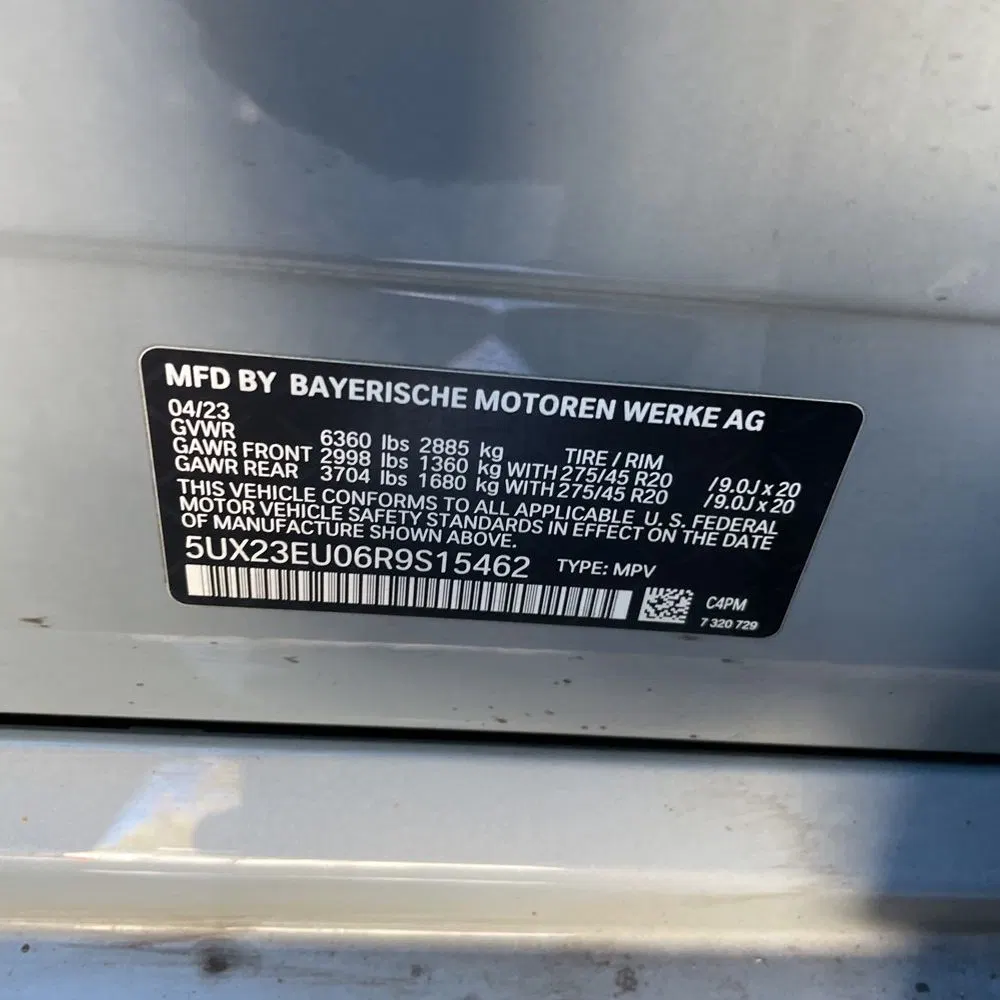 2024 BMW X5 XDrive40i