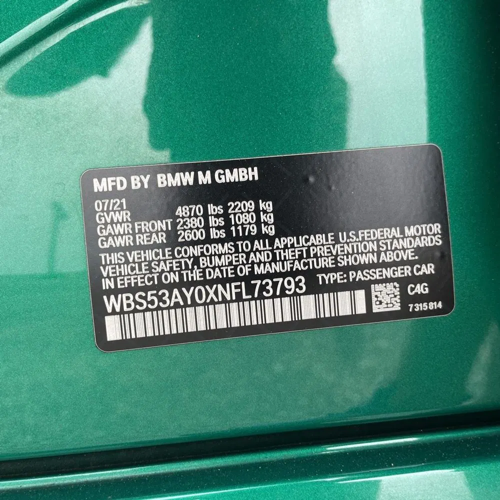 2022 BMW M3 Base