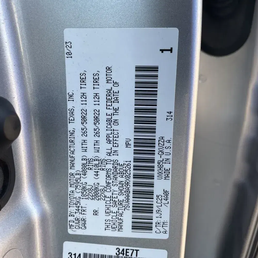 2024 Toyota Sequoia Capstone