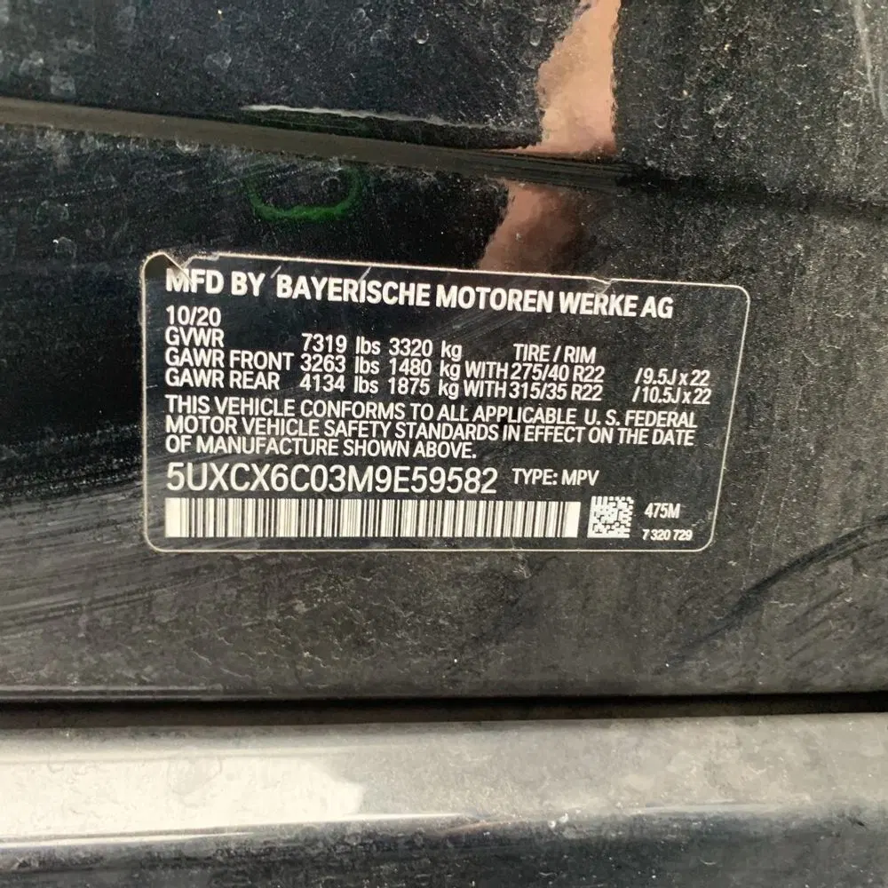 2021 BMW X7 M50i