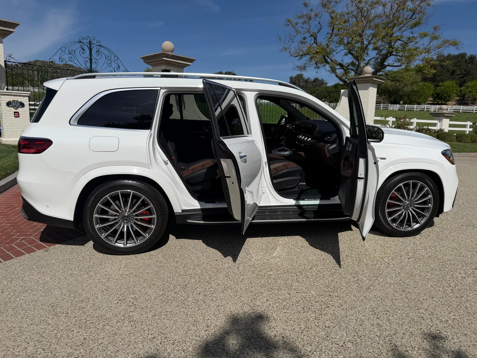 2024 Mercedes-AMG GLS 63 - ~9,200 Miles, 603-hp Twin-Turbo V8, AWD, Unmodified