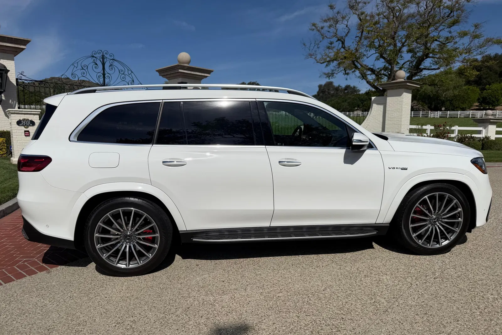 2024 Mercedes-AMG GLS 63 - ~9,200 Miles, 603-hp Twin-Turbo V8, AWD, Unmodified