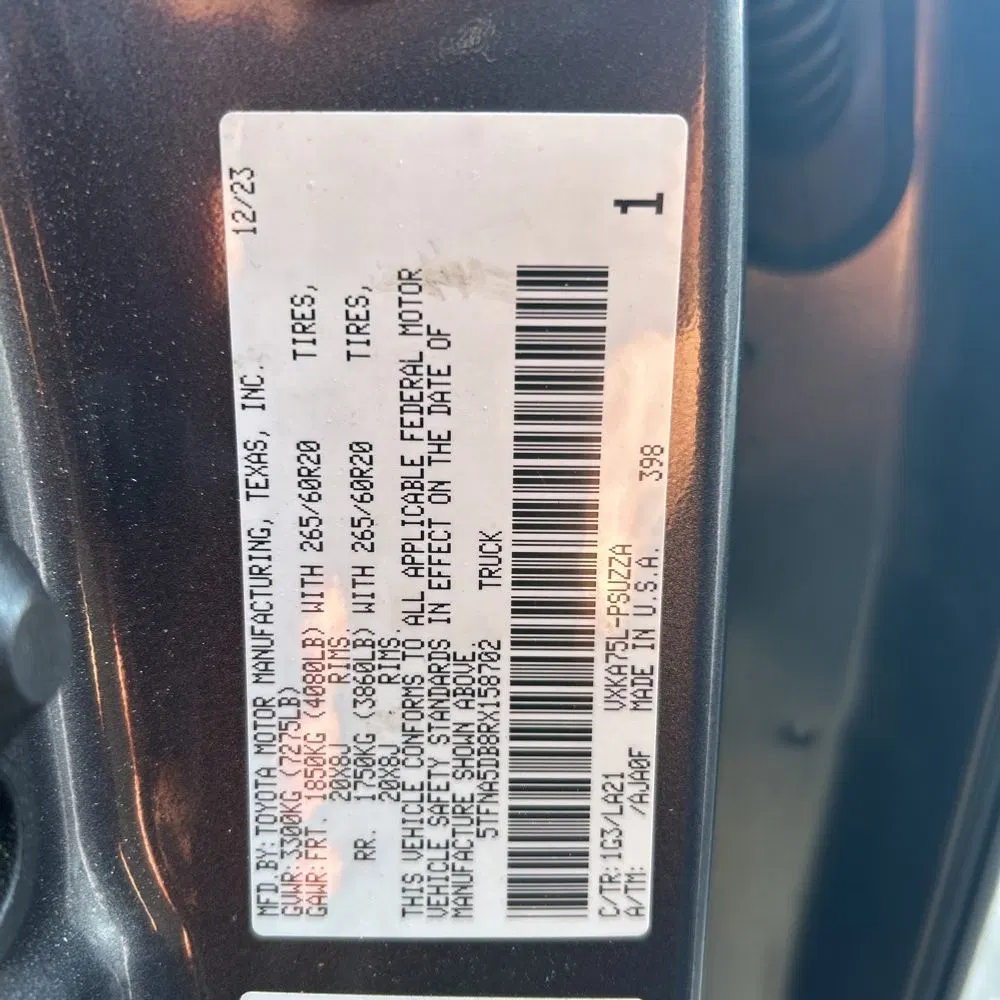 2024 Toyota Tundra Platinum