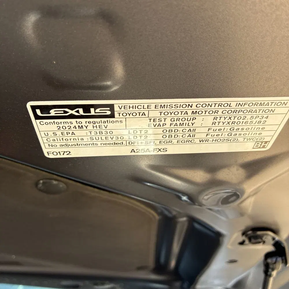 2024 Lexus RX 350h Luxury