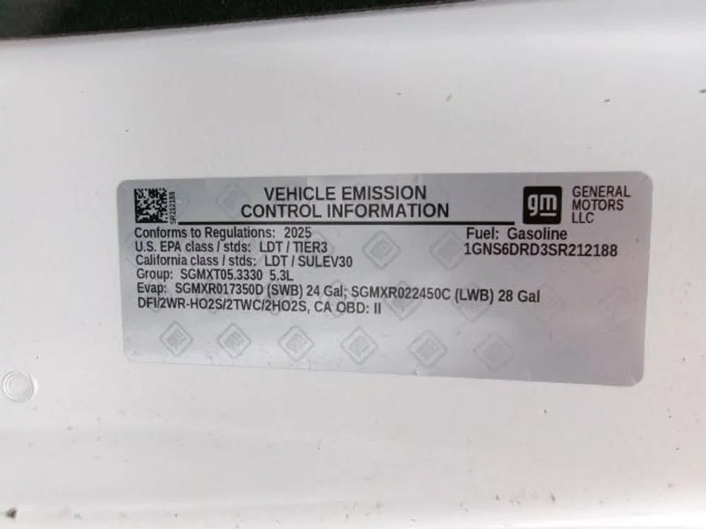 2025 Chevrolet Suburban Z71