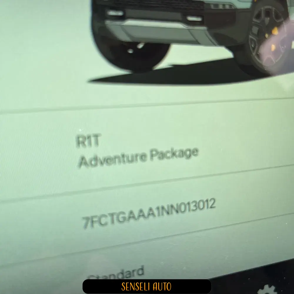 2022 Rivian R1T Adventure